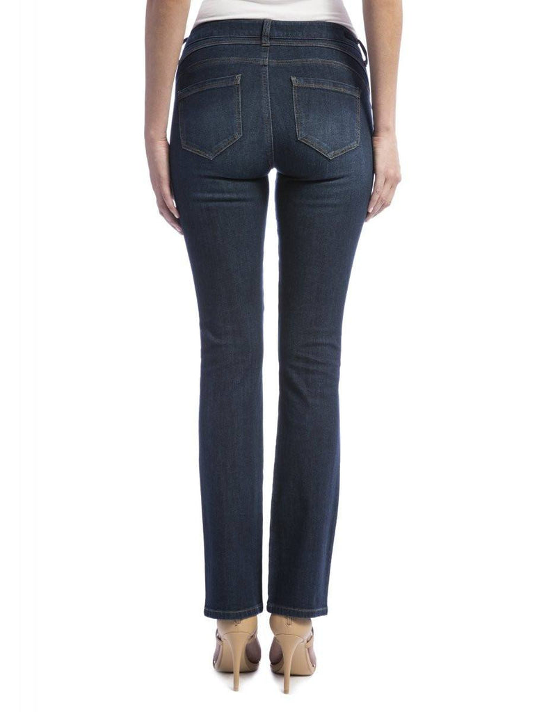 Liverpool Jeans Remy "Hugger" Straight in Corvus Dark - Saratoga Saddlery & International Boutiques