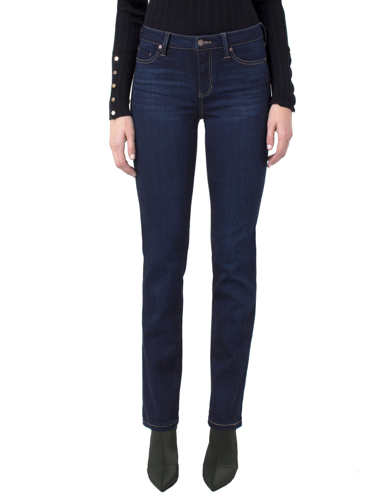 Liverpool Jeans Sadie Straight - Indigo Rinse - Saratoga Saddlery & International Boutiques