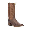 Luchesse Men's CL1017 W8 STEWART CHOCOLATE OSTRICH - Saratoga Saddlery & International Boutiques