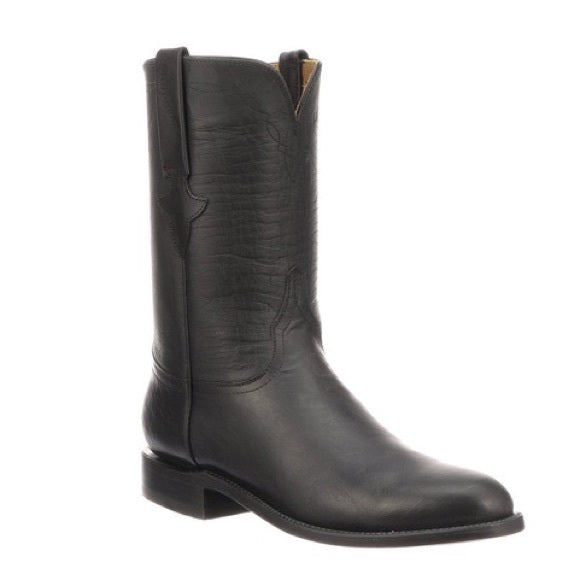 Luchesse Men's CL6500 C2 Black Majestic Roper - Saratoga Saddlery & International Boutiques