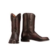 Luchesse Men's CL6501 C2 Roper in Black Cherry Majestic Roper - Saratoga Saddlery & International Boutiques