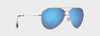 Maui Jim Mavericks Aviator Blue Hawaii B264-17 SS22up - Saratoga Saddlery & International Boutiques