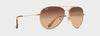 Maui Jim Mavericks Aviator Gold HS264-16 FW22up - Saratoga Saddlery & International Boutiques