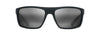 Maui Jim Byron Bay Sunglasses in Matte Black Grey Lens FW22 - Saratoga Saddlery & International Boutiques