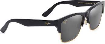 Maui Jim Ebb & Flow P542 Maui Sunrise Aviator in Brown Red Satin