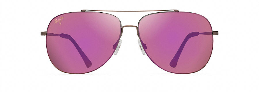 Maui Jim Cinder Cone Sunglasses in Satin Sepia with Maui