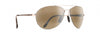 Maui Jim Pilot Sunglasses in Gold with HCL Bronze Lens - Saratoga Saddlery & International Boutiques