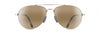 Maui Jim Pilot Sunglasses in Gold with HCL Bronze Lens - Saratoga Saddlery & International Boutiques