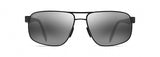 Maui Jim Whitehaven Sunglasses in Dark Gunmetal with Neutral Grey Lens - Saratoga Saddlery & International Boutiques