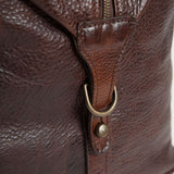 Moore & Giles Benedict Weekend Bag in American Bison - Saratoga Saddlery & International Boutiques