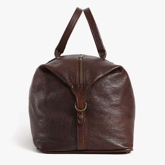 Moore & Giles Benedict Weekend Bag in American Bison - Saratoga Saddlery & International Boutiques