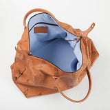 Moore and Giles Leather Weekend Bag Benedict Virginia Leather - Saratoga Saddlery & International Boutiques