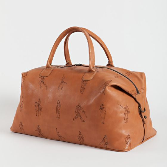 Moore and Giles Leather Weekend Bag Benedict Virginia Leather - Saratoga Saddlery & International Boutiques