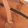 Moore and Giles Leather Weekend Bag Benedict Virginia Leather - Saratoga Saddlery & International Boutiques