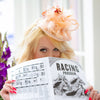 Le Beau Chapeau by Nancy Matt Blush Rose Fascinator