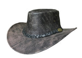 Outback Survival Gear Maverick Crusher Hat in Coffee Rock H4001 - Saratoga Saddlery & International Boutiques