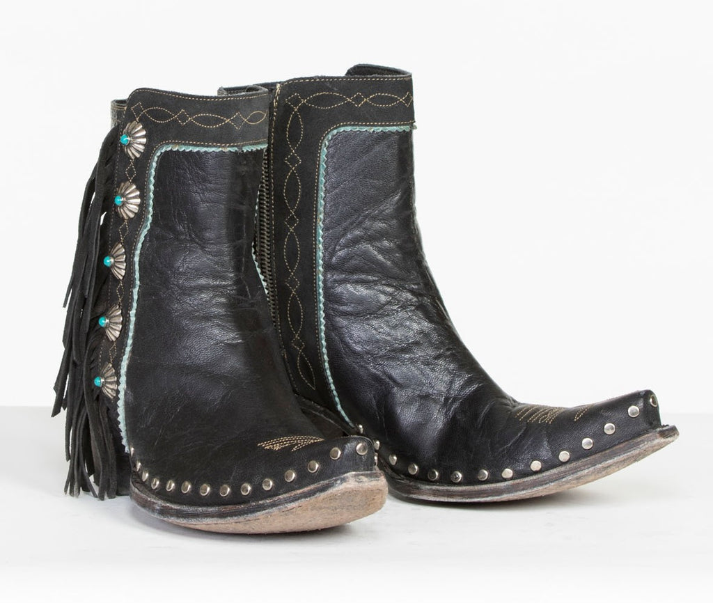 Double D Ranch Old Gringo Ranch Apache Kid Boot DDL-018 - Saratoga Saddlery & International Boutiques