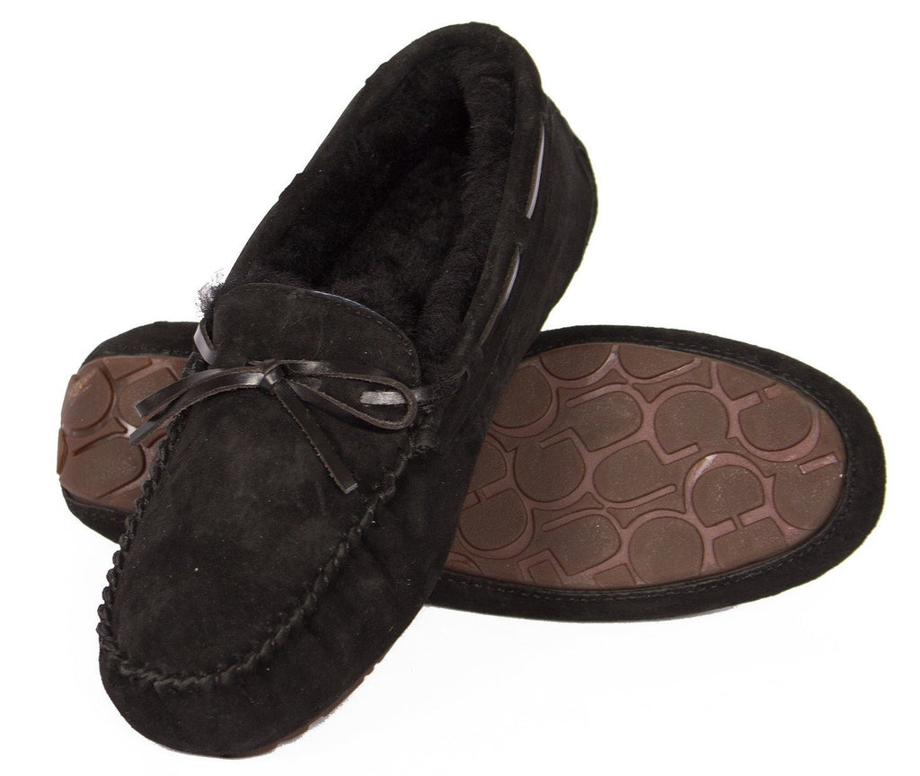 Kid's Marino Shearling Devon Moccasin Slipper By Outback Survival Gear - Saratoga Saddlery & International Boutiques