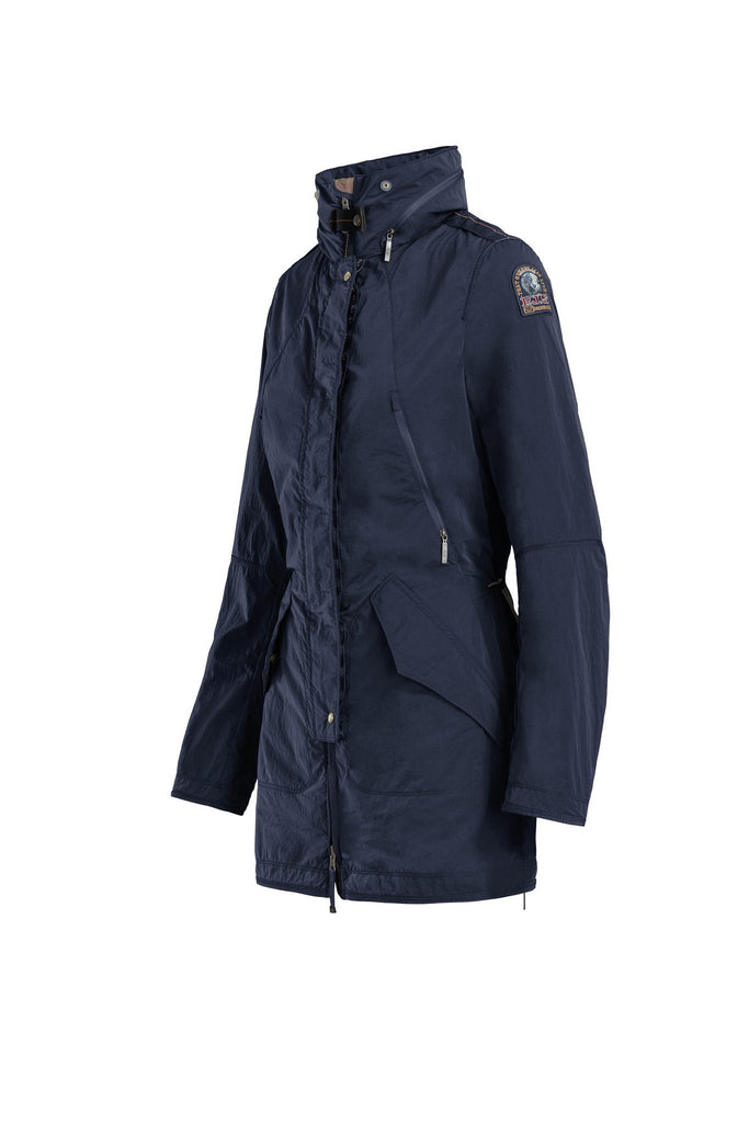 Parajumpers Women's Hellas Windbreaker in Ocean - Saratoga Saddlery & International Boutiques