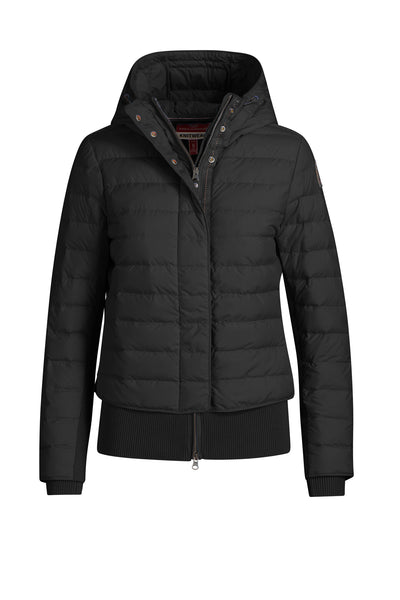 Parajumpers Women's OCEANIS 541 Black Kinit Down Jacket 20WM PWKNIKN36 - Saratoga Saddlery & International Boutiques