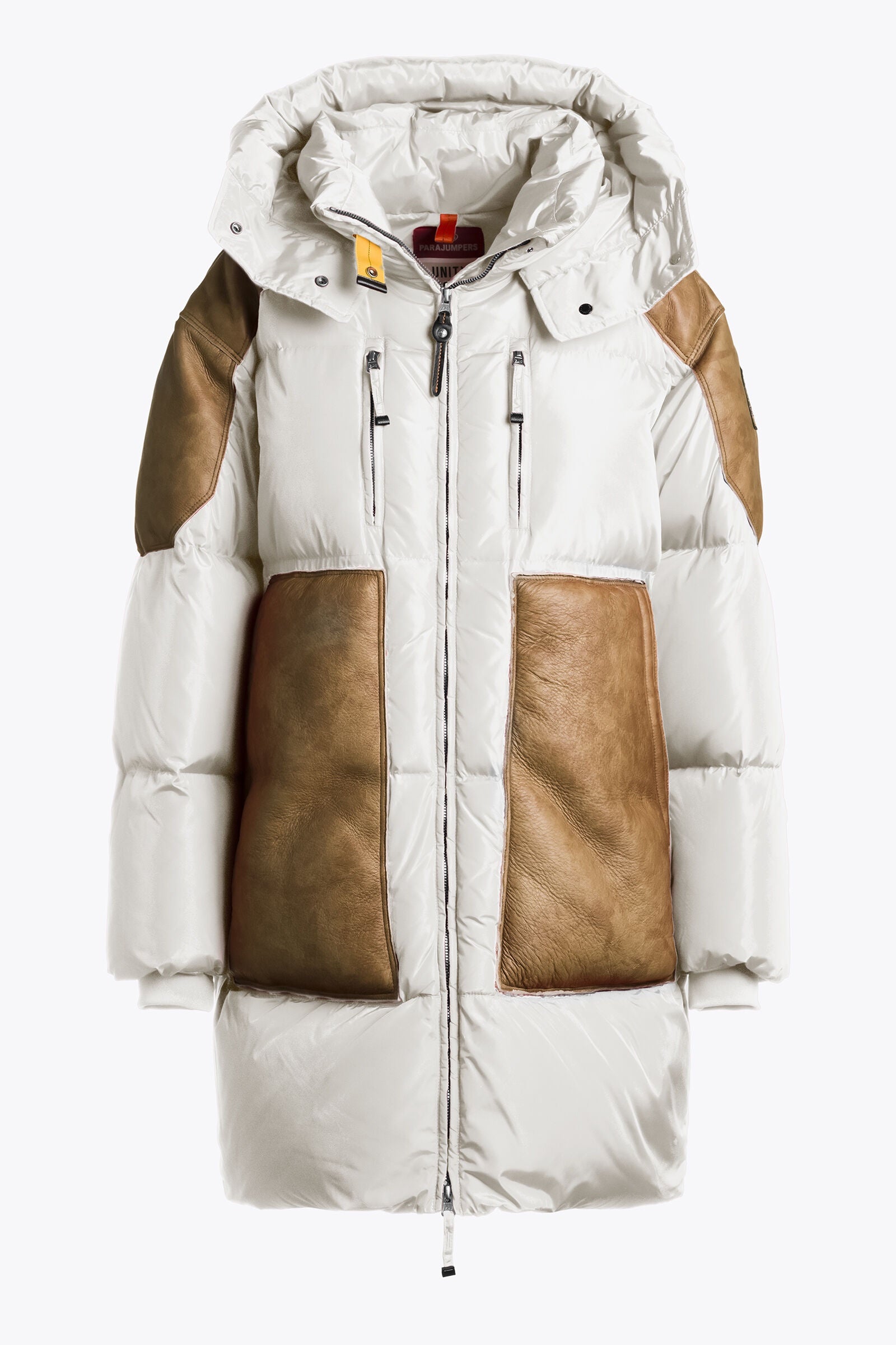 Parajumpers Women's Winter Jacket in WHITE ON SALE Saratoga Saddlery & International Boutiques