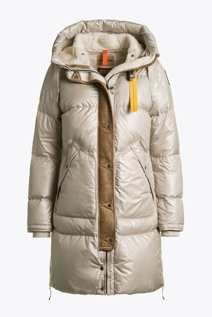 Parajumpers Long Bear Special Woman's Jacket in Tapioca - Saratoga Saddlery & International Boutiques