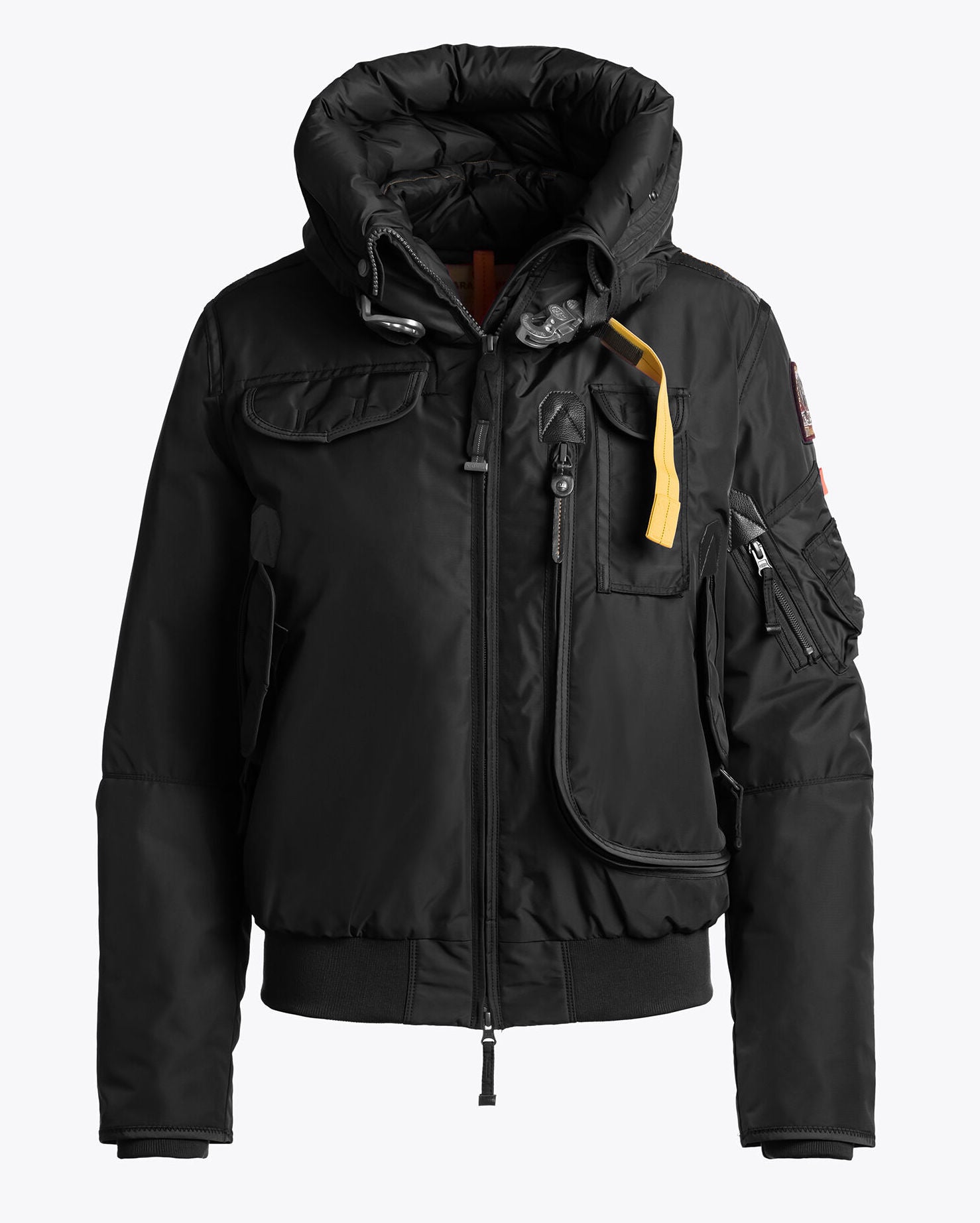 美品 PARAJUMPERS N-2B フライトジャケット ブラック S ParajumpersWomensGobiJacketinB