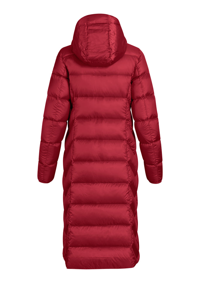 Parajumpers Leah Womens Long Jacket Scarlet ON SALE - Saratoga Saddlery & International Boutiques