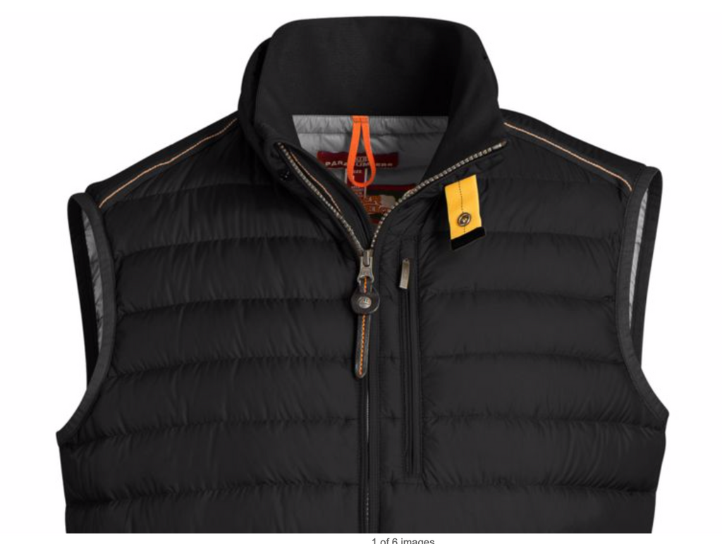 Parajumpers Men's Perfect Man Vest in Black - Saratoga Saddlery & International Boutiques