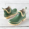 Pendleton Classic Diamond River Chelsea Short Rain Boot in Sage 62032 - Saratoga Saddlery & International Boutiques