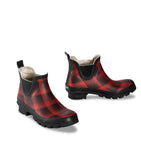 Pendleton Classic Ombre Chelsea Short Rain Boot in Red/Black 62031 - Saratoga Saddlery & International Boutiques