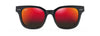 Maui Jim Shore Break Matte Black Red Lava RM822-2M FW22 - Saratoga Saddlery & International Boutiques