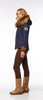 M. Miller Women's Kristene Quilted Jacket With Natural Finn Racoon Microtech - Saratoga Saddlery & International Boutiques