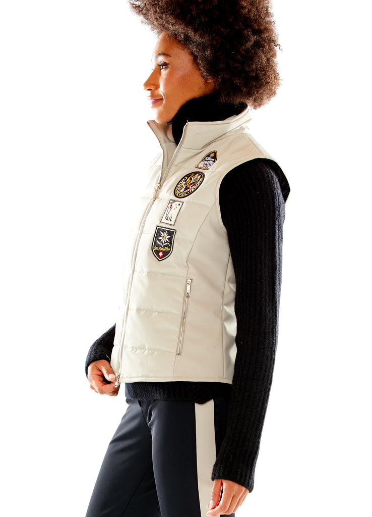 M. MILLER TOURING VEST VINTAGE PATCH - Saratoga Saddlery & International Boutiques