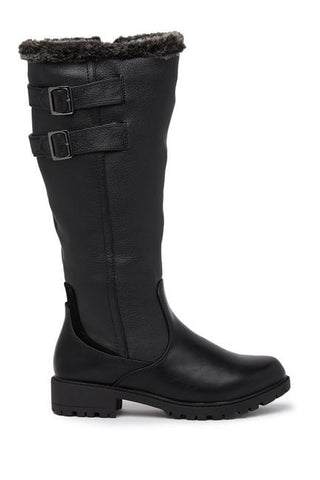 Ammann Davos Boot in Black Leather