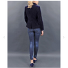 Von Dornberg Women's Lina Velvet Jacket in Midnight Navy - Saratoga Saddlery & International Boutiques