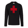 Alps & Meters Black Ski Race Knit Patrol Sweater - Saratoga Saddlery & International Boutiques