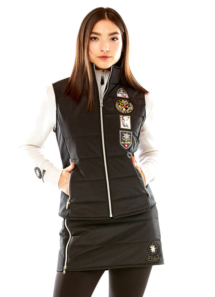 M. Miller Touring Vest Black Vintage Patch SK2622 FW22 - Saratoga Saddlery & International Boutiques