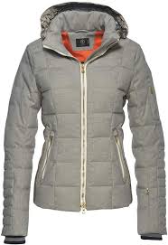 Bogner Women's Uma Grey Winter Ski Jacket - Saratoga Saddlery & International Boutiques