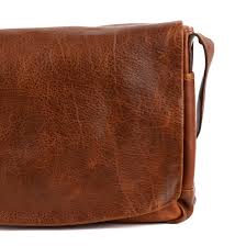 Moore & Giles Sackett Messenger Bag in Titan Milled Honey A-MG03L-TMH - Saratoga Saddlery & International Boutiques