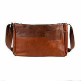 Moore & Giles Sackett Messenger Bag in Titan Milled Honey A-MG03L-TMH - Saratoga Saddlery & International Boutiques