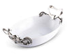 Vagabond H306 Horseshoe & Bit Stoneware Tray - Saratoga Saddlery & International Boutiques