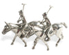 Polo Player Luxury-Grade Pewter Salt & Pepper - Saratoga Saddlery & International Boutiques