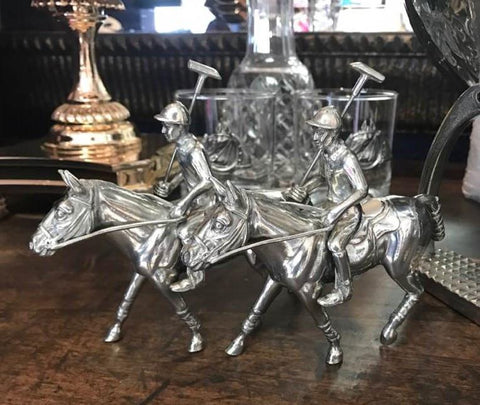 Silver Horse Candle Holder Rearing Horse Arthur Court 112H15