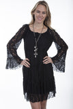 Scully Women's Lace Dress in Black - Saratoga Saddlery & International Boutiques