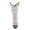 Corral A3521 Wedding Collection Maria White Crystal Boot SS22 - Saratoga Saddlery & International Boutiques