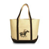 Ox Bow Equestrian/Saratoga Canvas Tote Bag - Saratoga Saddlery & International Boutiques