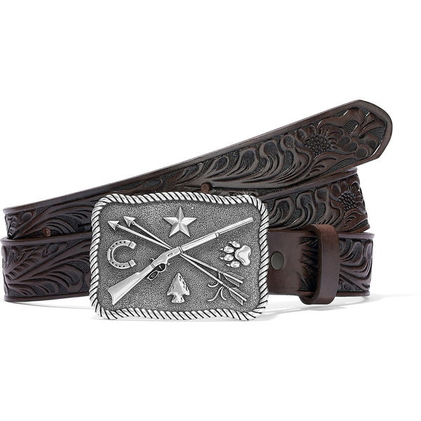 Justin Cowboys & Indians Belt C60238 - Saratoga Saddlery & International Boutiques