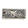 Montana Silversmiths MCL16RTS Silver Beaded Scroll Money Clip - Saratoga Saddlery & International Boutiques