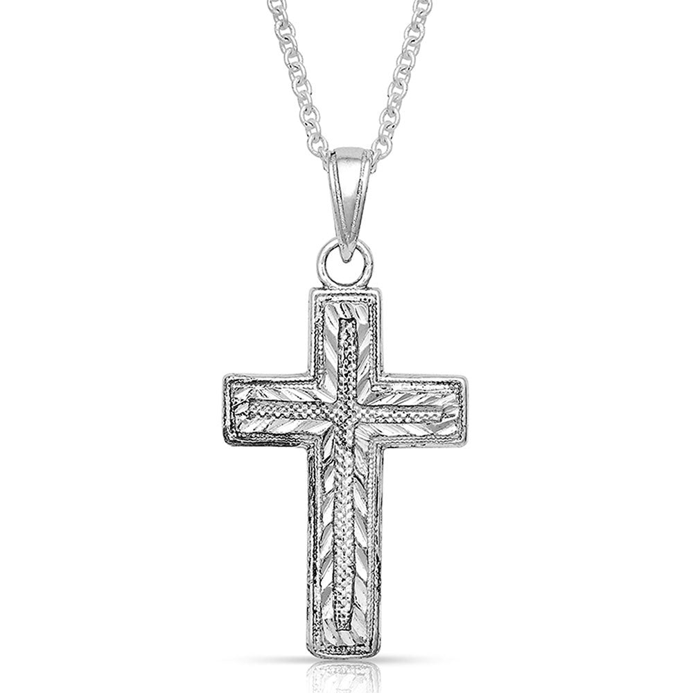 Montana Silversmith Captured In Faith Cross Necklace - Saratoga Saddlery & International Boutiques
